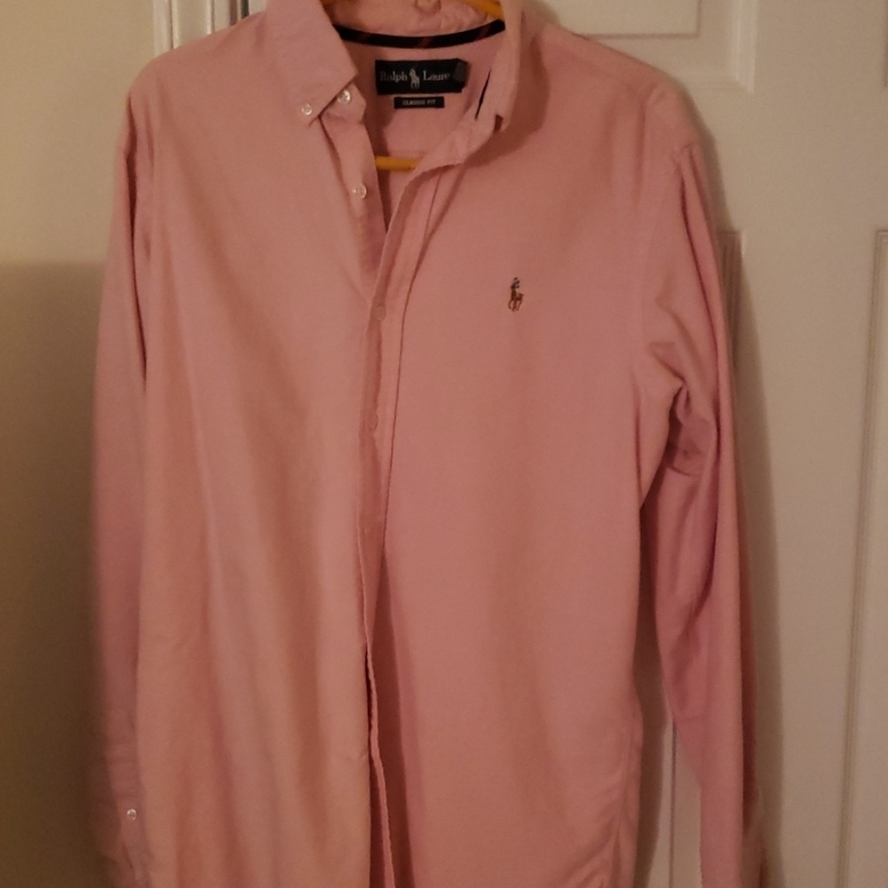 Polo long sleeve button up